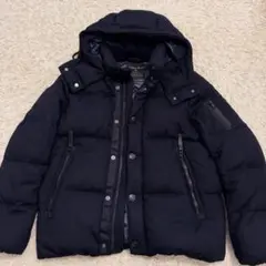西川ダウン　ナノユニバース　ネイビー　M ダウンジャケット　メンズ