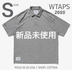 新品 20SS WTAPS POLO SS 03 USA SHIRT GRAYのサムネイル