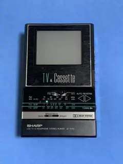 SHARP シャープ JC-TV10 動作未確認品 カセットプレイヤー SHARP シャープ JC-TV10 動作未確認品 カセットプレイヤー SHARP