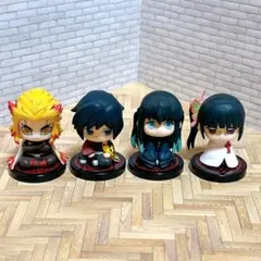 鬼滅の刃 すわらせ隊 4体セット　煉獄杏寿郎　冨岡義勇　時透無一郎　栗花落カナヲ