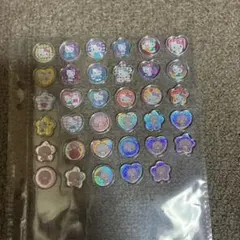 おはじきシール サンリオ　ハローキティー　ピアノ　シール