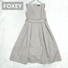 FOXEY/フォクシー】 スターダスト カットホーク刺繍 ワンピース 38