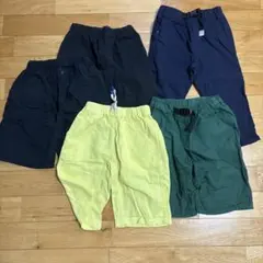 branshes マーキーズ　ユニクロ他　半ズボン 5点セット 140