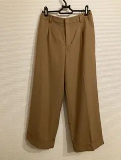 GALLARDAGALANTE NAVY ワイドパンツ