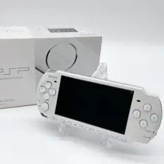 【美品】②PSP-3000 本体 パールホワイト 箱付き 動作確認済み