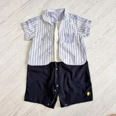 【美品】アプレレクール　ロンパース　80