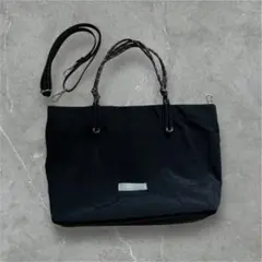 【美品】トライディープ TRIDEEP 2WAY トートバッグ ナイロン 黒のサムネイル