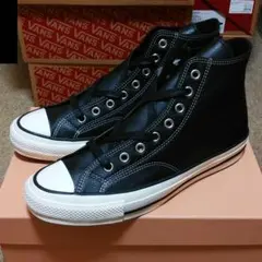 コンバース　アディクト　23SS　チャックテイラー　レザー　ブラック　24cm CONVERSE コンバース ADDICT CHUCK TAYLOR アディクト チャック