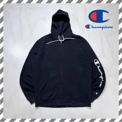 Champion チャンピオン フルジップ スウェット パーカー 目あり ロゴ