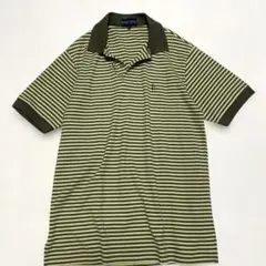 【美品】PEARLY GATES ストライプポロシャツ サイズ5
