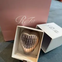 リファ　ハートブラシレイ　ローズゴールド