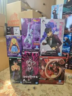 人気一番くじ未開封フィギュア　6点まとめ売り