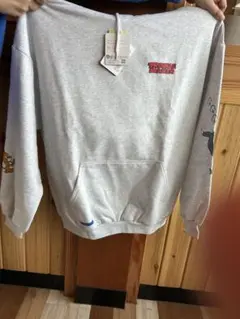 トムとジェリー×SEQUENZコラボレーション　グレー　パーカー