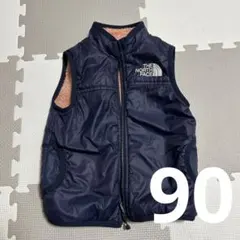 ノースフェイス リバーシブルベスト 90
