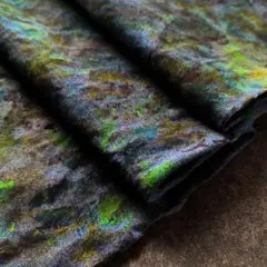 95 デニムペイント　ハギレ