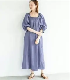 IENA LA BOUCLEリネンサンドレスのサムネイル