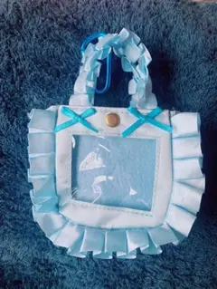 ミニチュア推しごとバッグ マスコット ブルー
