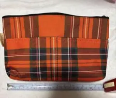 TRADITIONAL WEATHERWEAR 체크 무늬 파우치