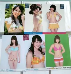 NMB48 ♡門脇佳奈子♡ 水着生写真まとめ売り 6枚