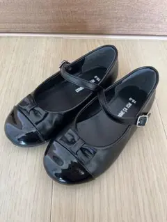 COMME CA ISM コムサ　女の子　フォーマル　シューズ　18cm