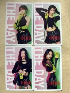 ボディメンテ　THE DAY.トレカ　HANA ユリ ジス コハル モモカ