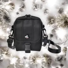再入荷/ミッキー ショルダーバッグ フェイス 刺しゅう Casual Bag新品
