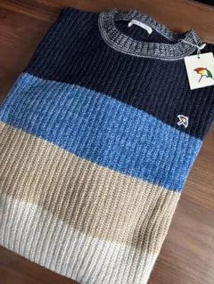 【新品】アーノルドパーマー ストライプ ニットセーター