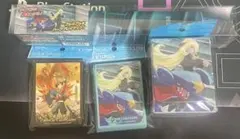 シロナ&ガブリアス　デッキシールド　デッキケース　プレイマット