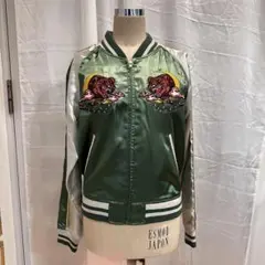 侍戦隊シンケンジャー　谷千明　スカジャン 侍戦隊シンケンジャー シンケングリーン 谷千明 スカジャン - メルカリ