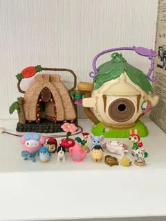 塔の上のラプンツェル ディズニープリンセス 2体ｘディズニーフィギュア4体セット