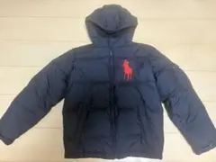 にじほさん専用　ポロラルフローレンネイビー ダウンジャケット　キッズM 150