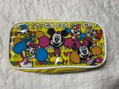 ミッキーマウス 筆箱 カラフルデザイン