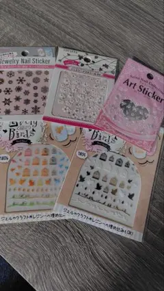 ネイルシール5点セット