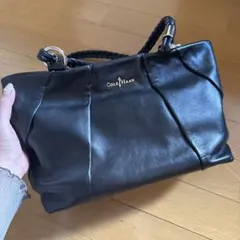 COLE HAAN ブラックトートバッグ