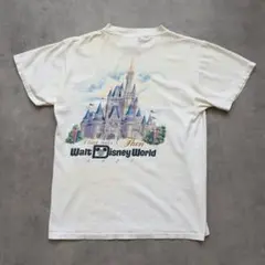 90s vintage Disney シンデレラ城 Tee 両面プリント - メルカリ