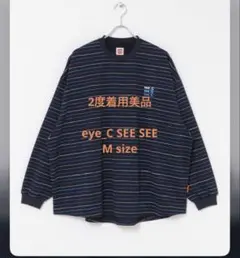 eye_C SEE SEE SUPER BIG BORDER LS TEE M