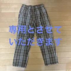 GU メンズ　シェフパンツ　M チェック柄