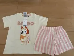 新品＊H&M Bluey Bingo パジャマ セットアップ 100-105cmのサムネイル
