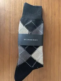 【新品】Burberry 柄ソックス 25-26cm