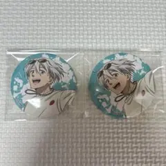 ウィンドブレーカー　梅宮　スケーター　缶バッジ　2個