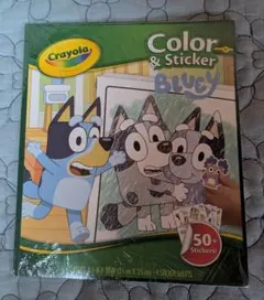Crayola Color & Sticker Bluey