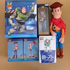 トイストーリー プラモデル バズ ジェシー ブルズアイ 3体セット売り