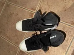 Converse ブラックハイカットスニーカー