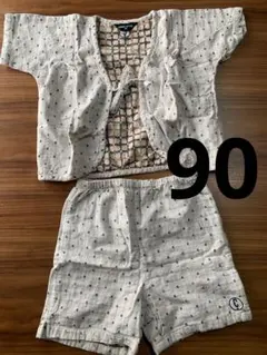 コムサイズム　　ベビー甚平　90