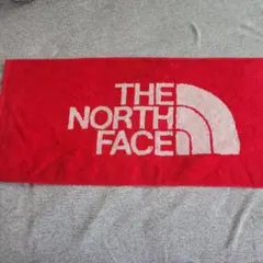 THE NORTH FACE フェイスタオル レッド