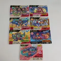 バーコードバトラーSUPER Vカード 7枚セット