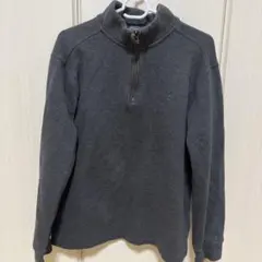 POLO RAlPH LAUREN グレー ハーフジップ トレーナー