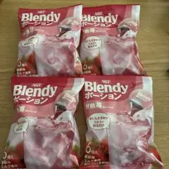 AGF Blendy ポーション 甘熟苺 6個入 ×４ 合計２４個入りのサムネイル