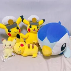 ピカチュウ　ポッチャマ　ぬいぐるみまとめ売り