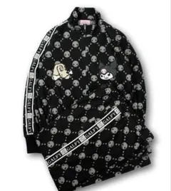 GALFY×KUROMI ドクロだらけセットアップ ブラックのサムネイル